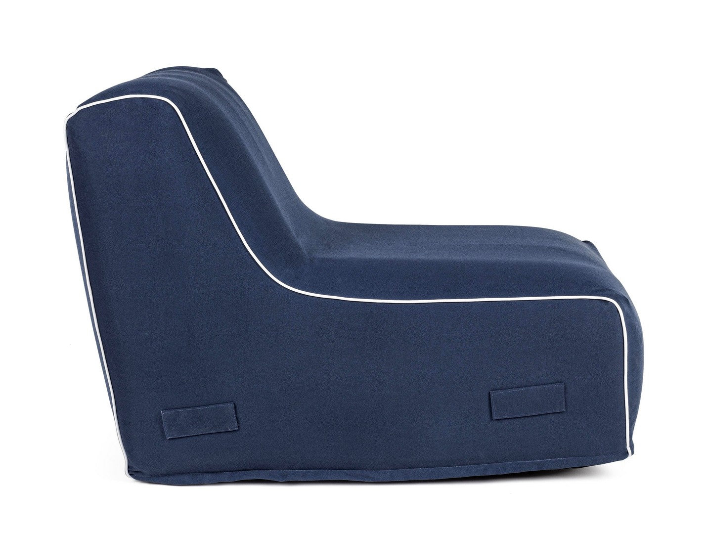 Chaise longue rihanna gonfiabile blu