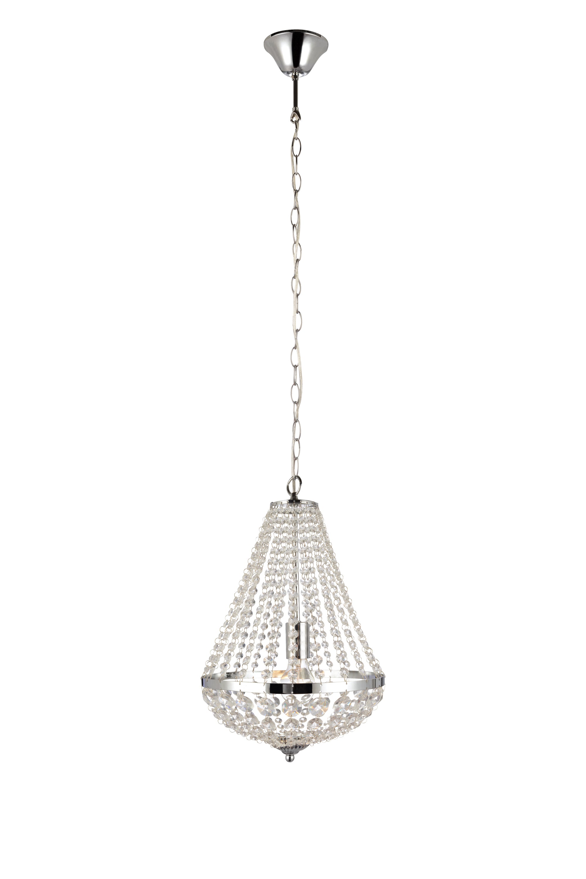 GRÄNSÖ Lampadario 1L Cromo/MC