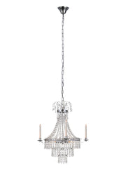 MARIELUND  Lampadario in cristallo 3L Cromo/MC