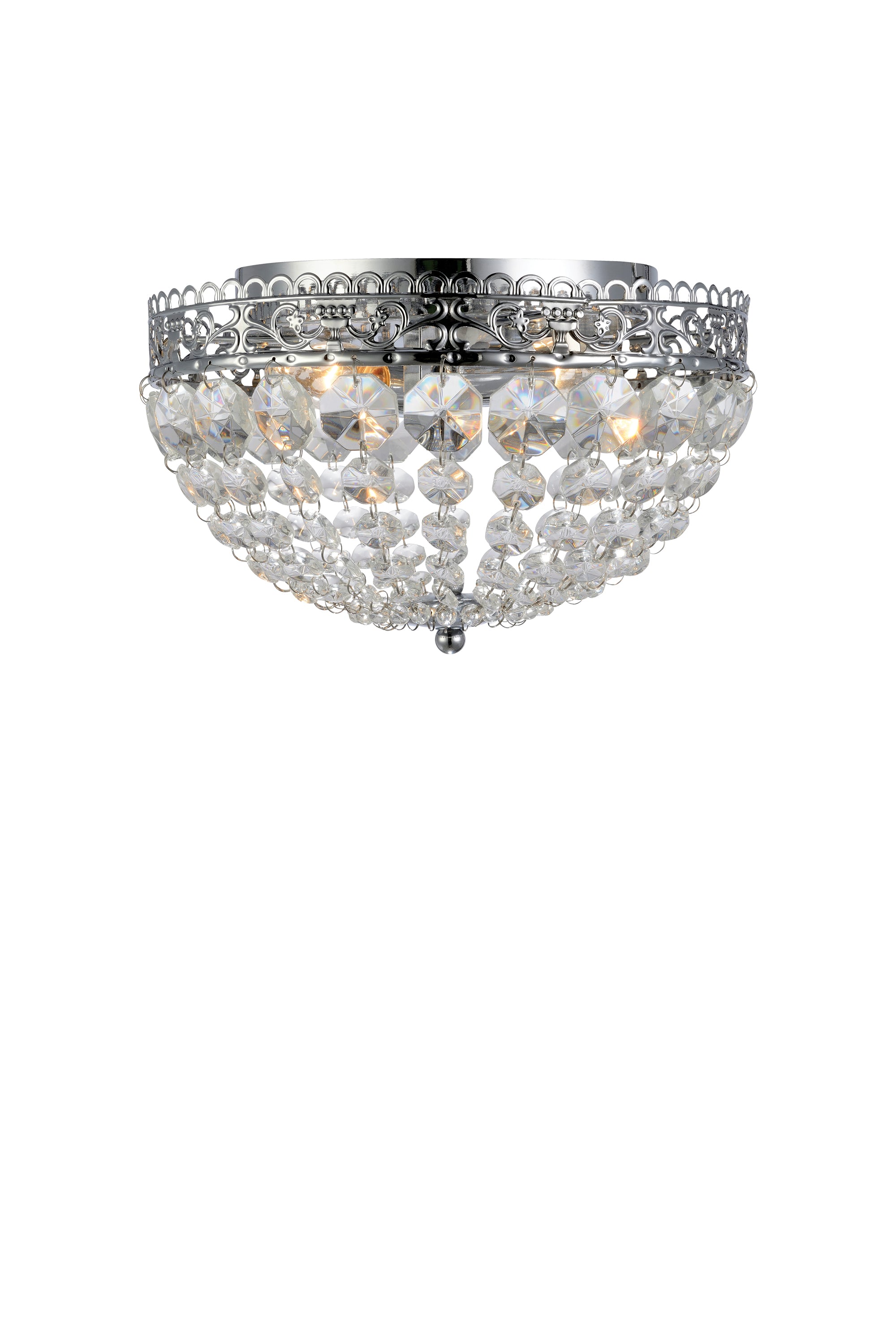 SAXHOLM Plafond 2L Cromo/MC IP21