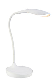 Lampada da tavolo USB SWAN 1L Bianco