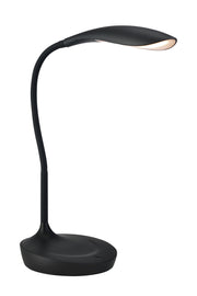 Lampada da tavolo USB SWAN 1L Nero