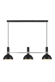 Lampadario LARRY 3L Nero/Cromo