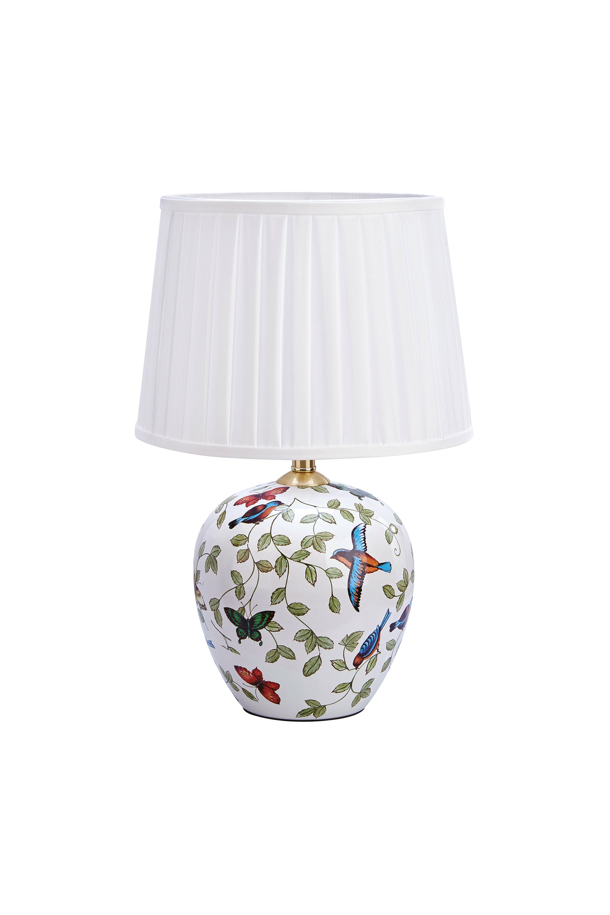 Lampada da tavolo MANSION 1 L 48 cm Fantasia/Bianco