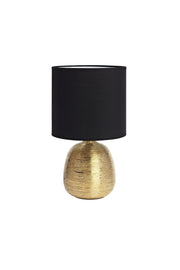 Lampada da tavolo OSCAR 1L Oro/Nero