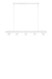 TORINO Lampadario 5L Bianco