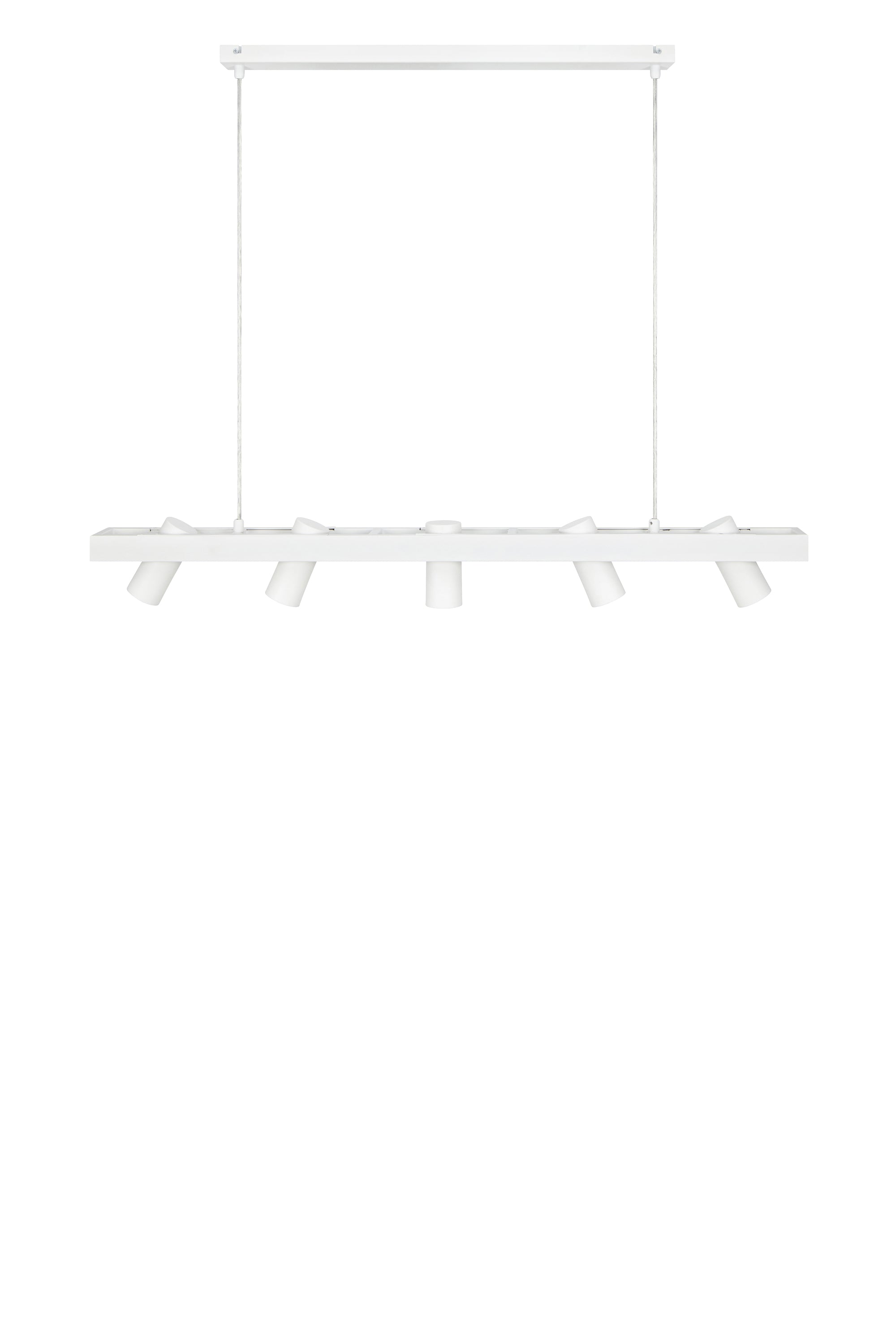 TORINO Lampadario 5L Bianco