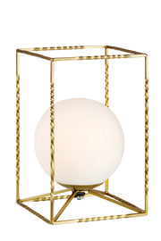 EVE Lampada da tavolo 1L Oro/Bianco