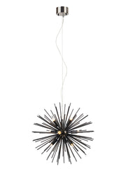 Lampadario SOLEIL 9L Nero