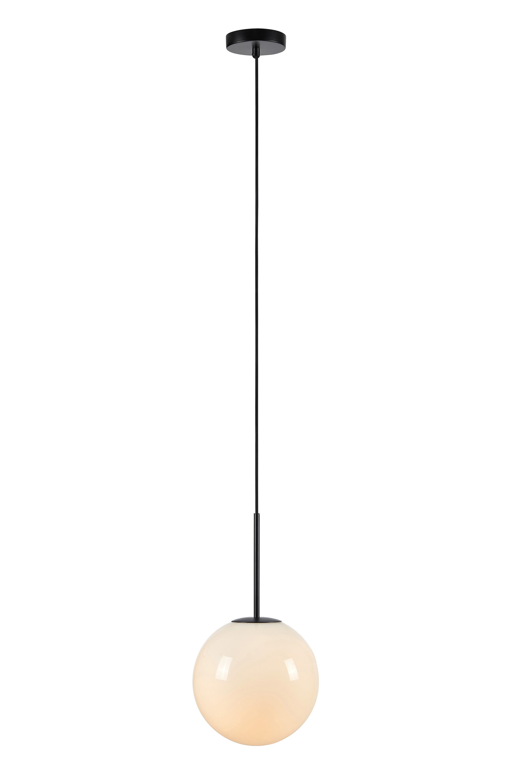 Lampadario DIONE 1L Bianco/Nero