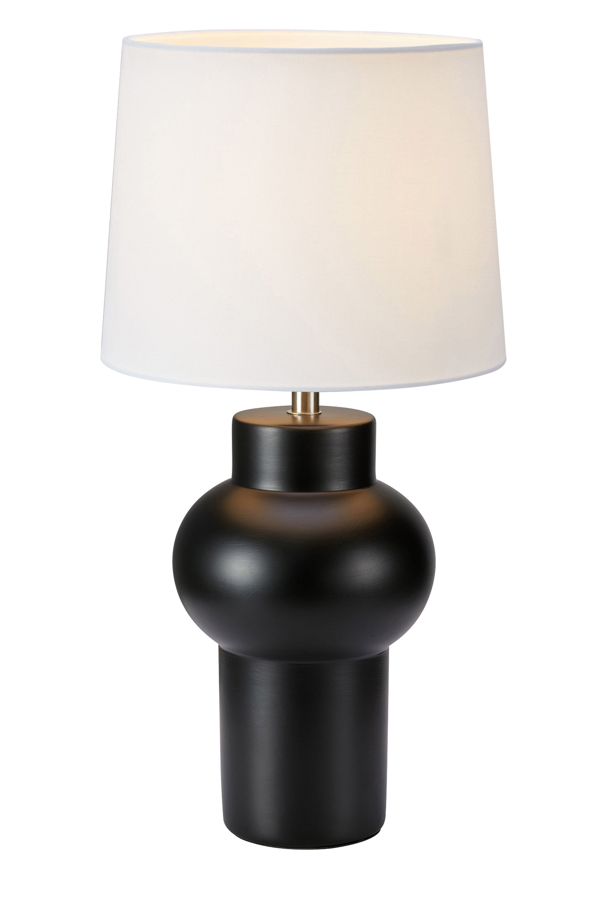 Lampada da tavolo SHAPE 1L Bianco/Nero