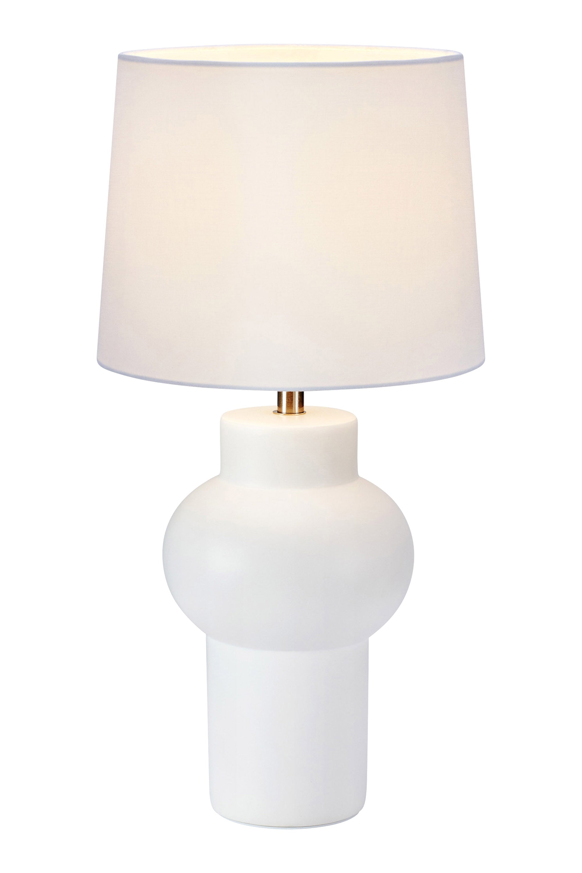 SHAPE Lampada da tavolo 1L Bianco/Bianco
