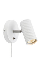 COSTILLA Parete 1L Bianco/Nichel satinato