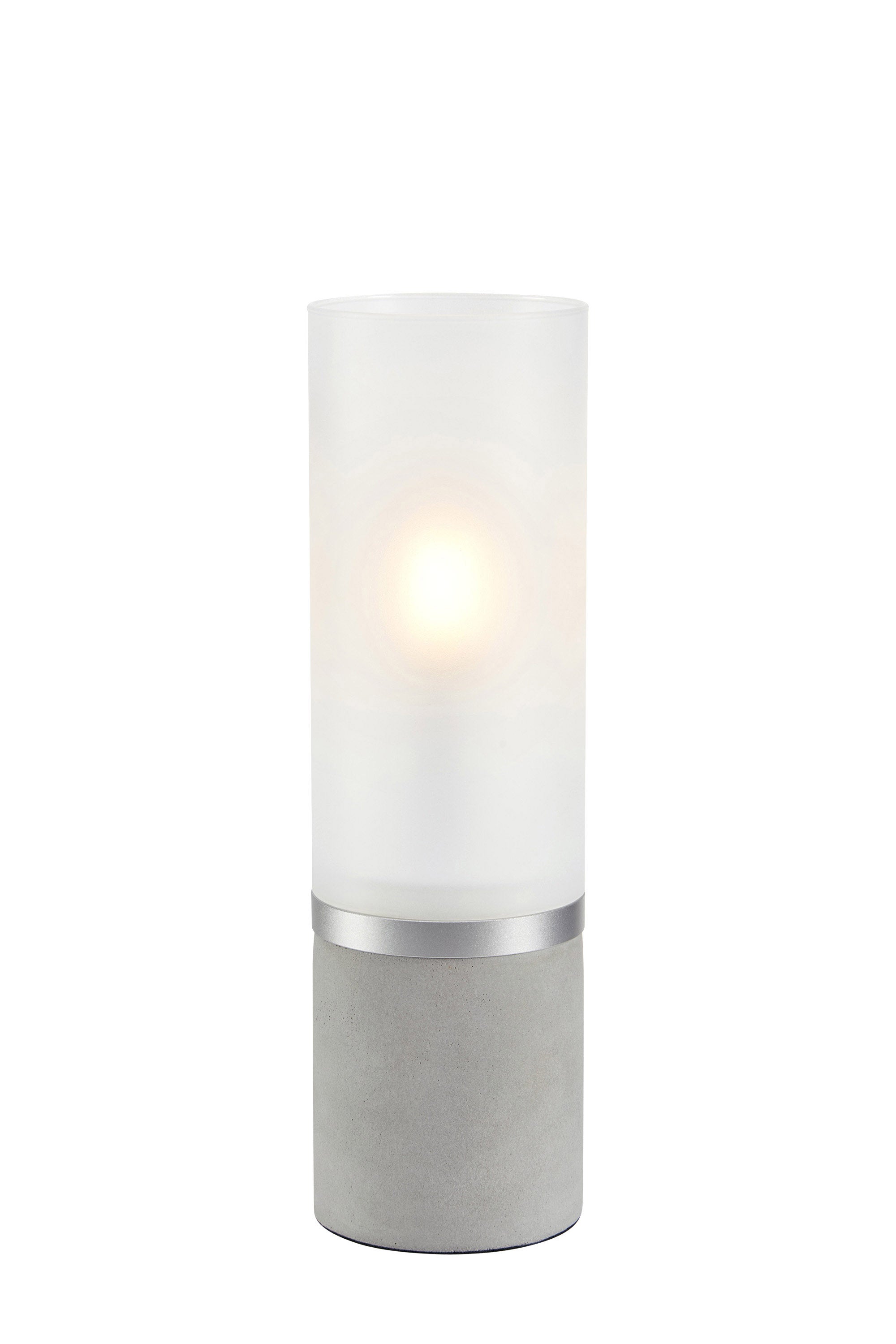 Lampada da tavolo MOLO 1 L 30 cm Grigio/satinato