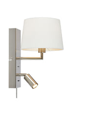 COMO Wall 2L Acciaio/Bianco