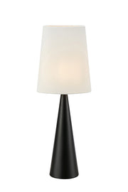CONUS Lampada da tavolo 1L Nero/Bianco sporco