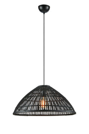 Lampadario CAPELLO 1L Nero Opaco