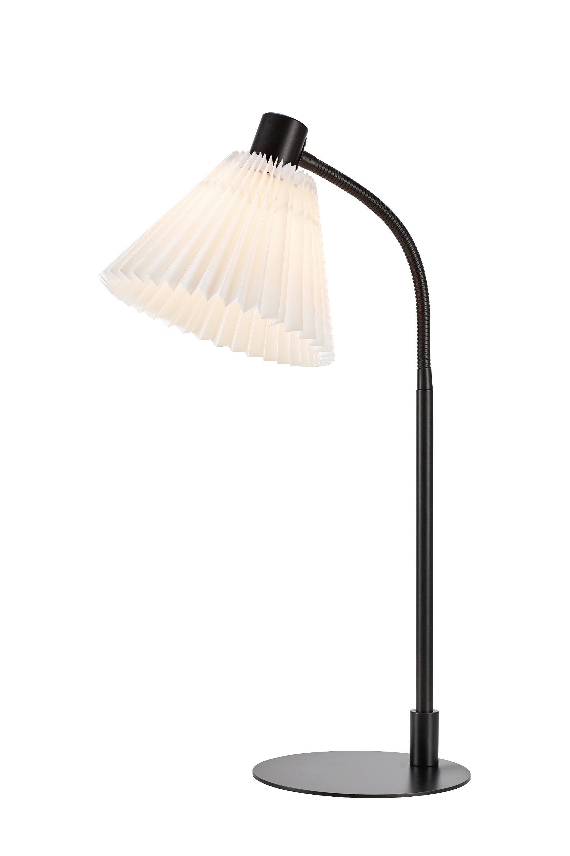 Lampada da tavolo MIRA 1L Nero/Bianco