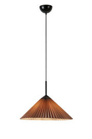 PLISADO Lampadario 1L 50cm Grigio