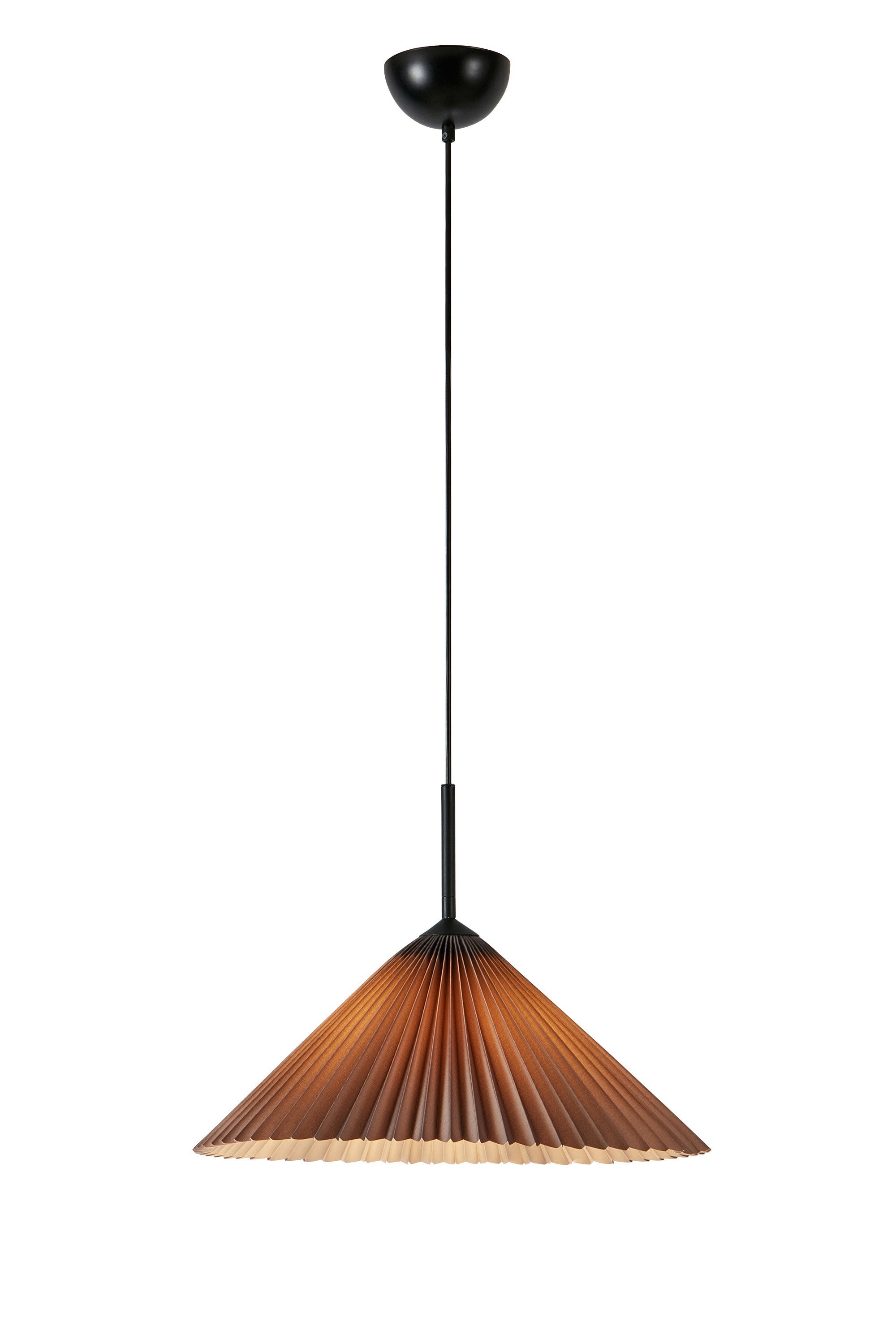 PLISADO Lampadario 1L 50cm Grigio
