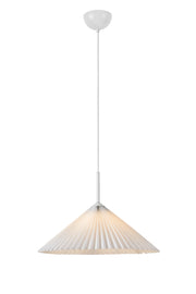 PLISADO Lampadario 1L 50cm Bianco