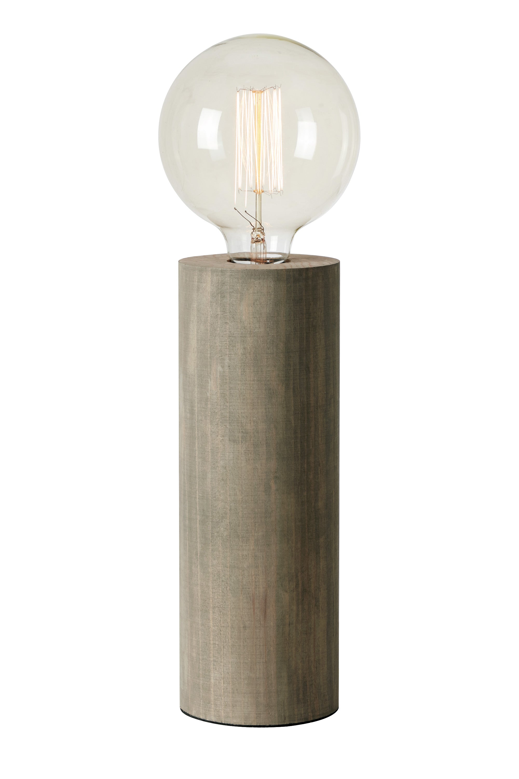 Lampada da tavolo LEGNA 1L 28cm Tinto Grigio