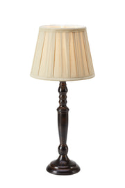 Lampada da tavolo CHOCOLAT 1 L 46 cm Beige/Marrone scuro