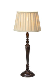 Lampada da tavolo CHOCOLAT 1 L 60 cm Beige/Marrone scuro