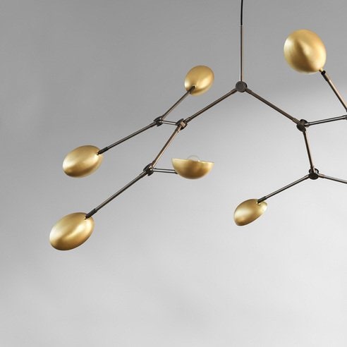 110049 - Drop Chandelier - Brass - 2
