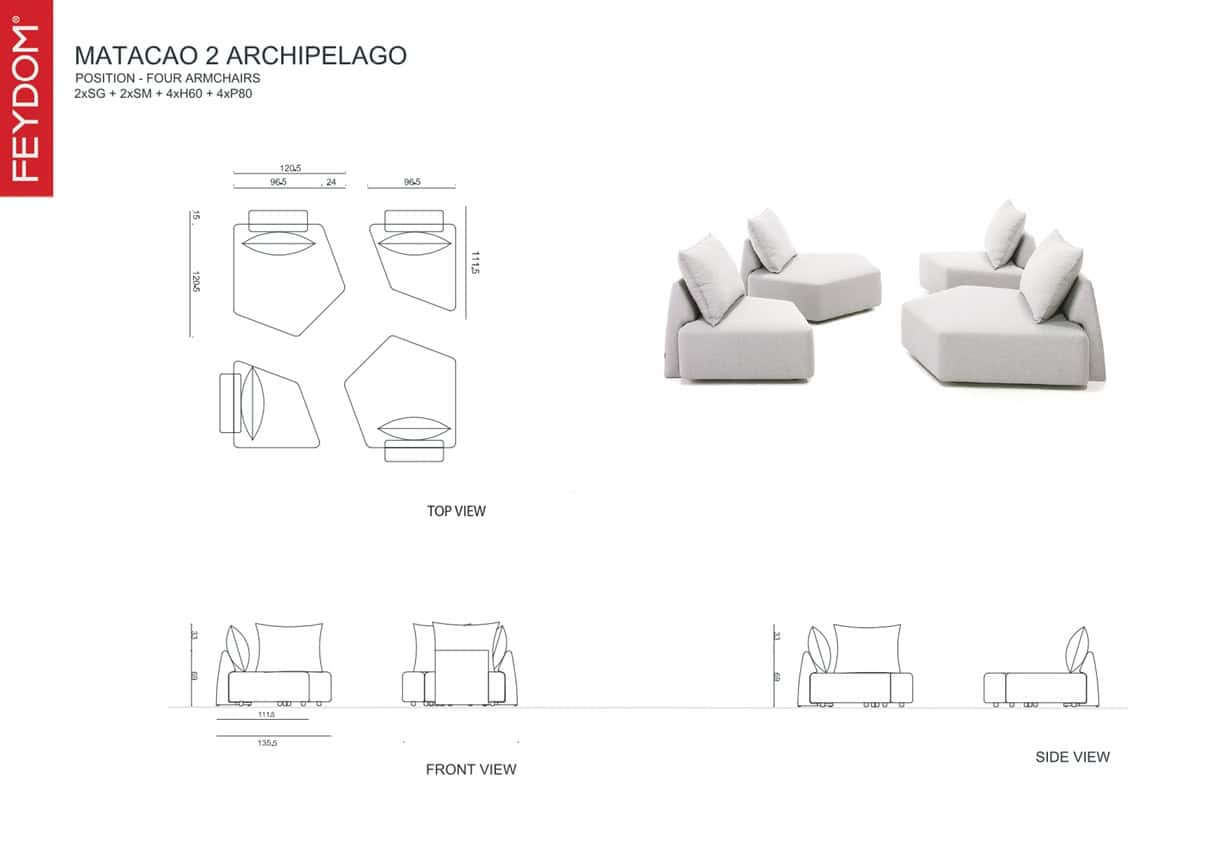3. M2 ARCHIPELAGO - 4 Armchairs_page-0001
