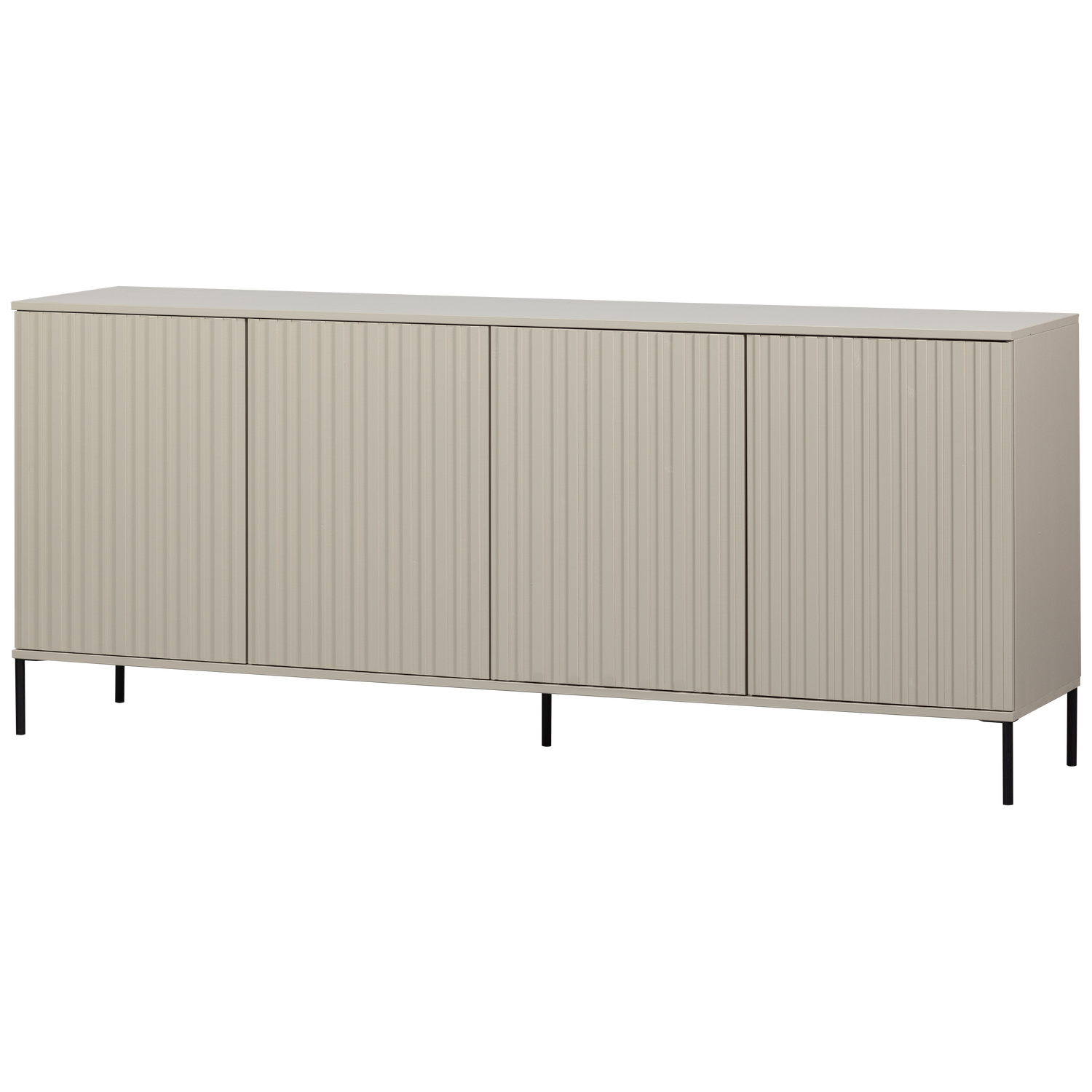 Nuova credenza rotondo 200 cm pine dust