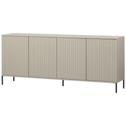 Nuova credenza rotondo 200 cm pine dust