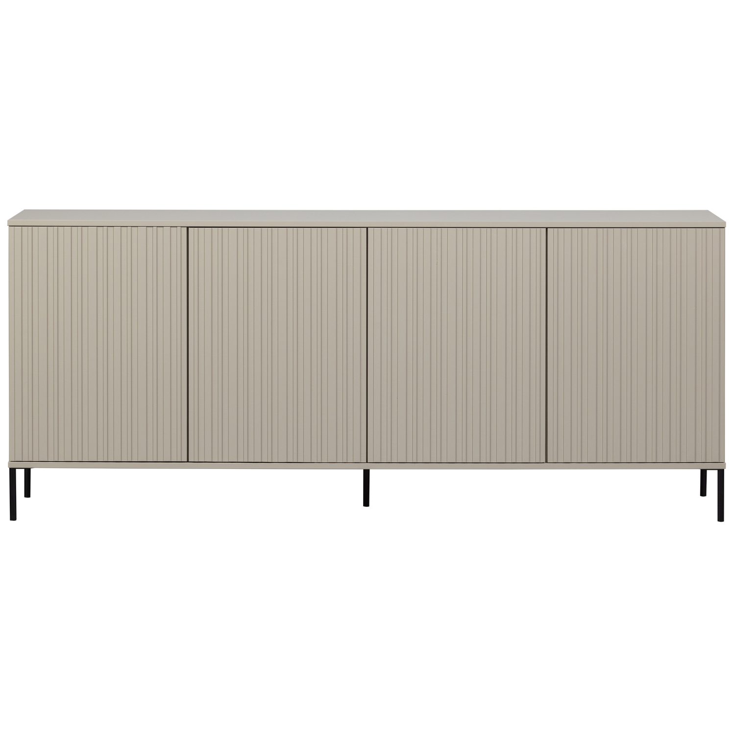 Nuova credenza rotondo 200 cm pine dust
