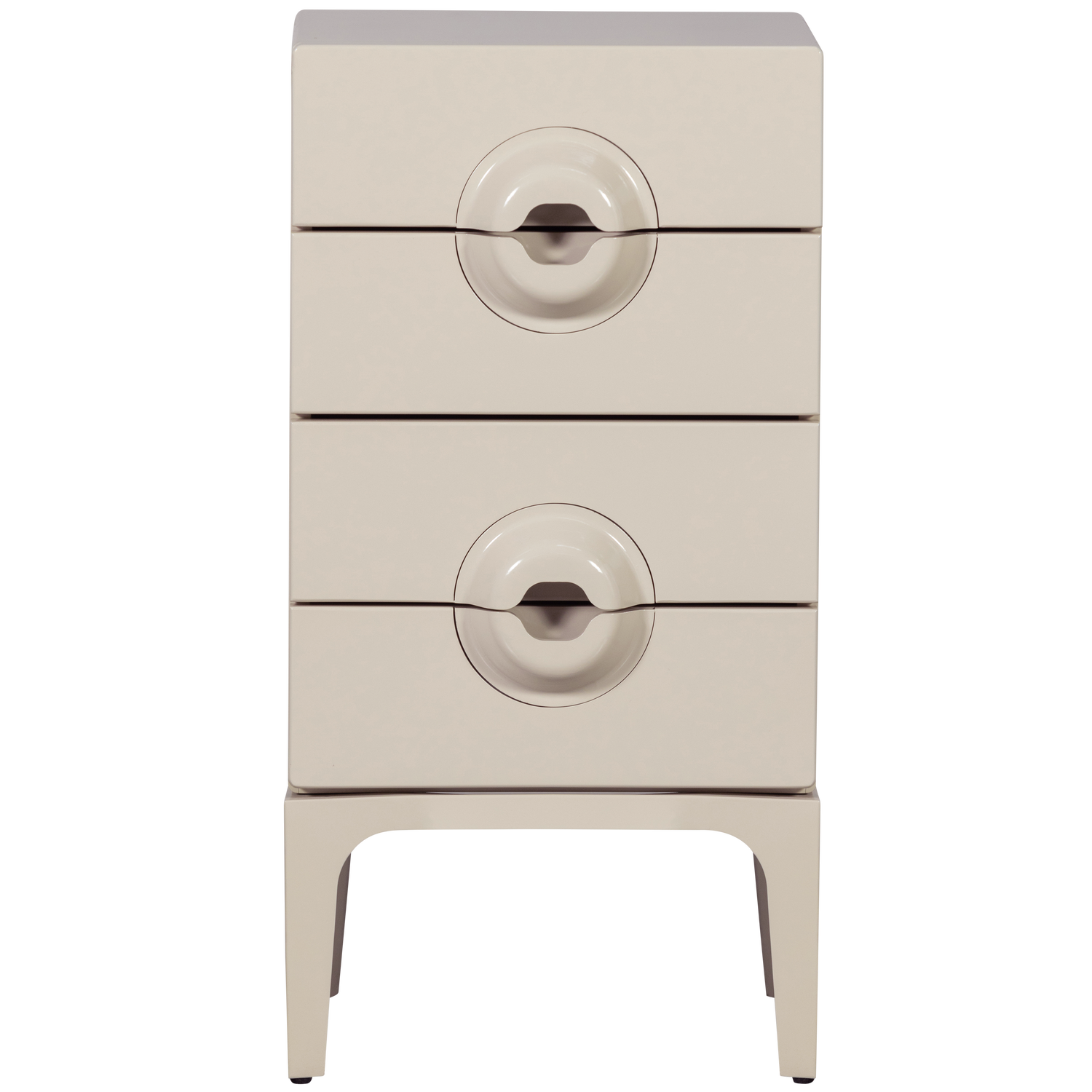 Credenza merge 4 cassetti legno greige