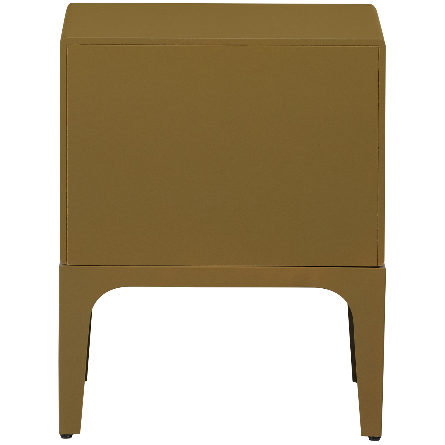 Comodino/comodino merge 2 cassetti in legno miele giallo