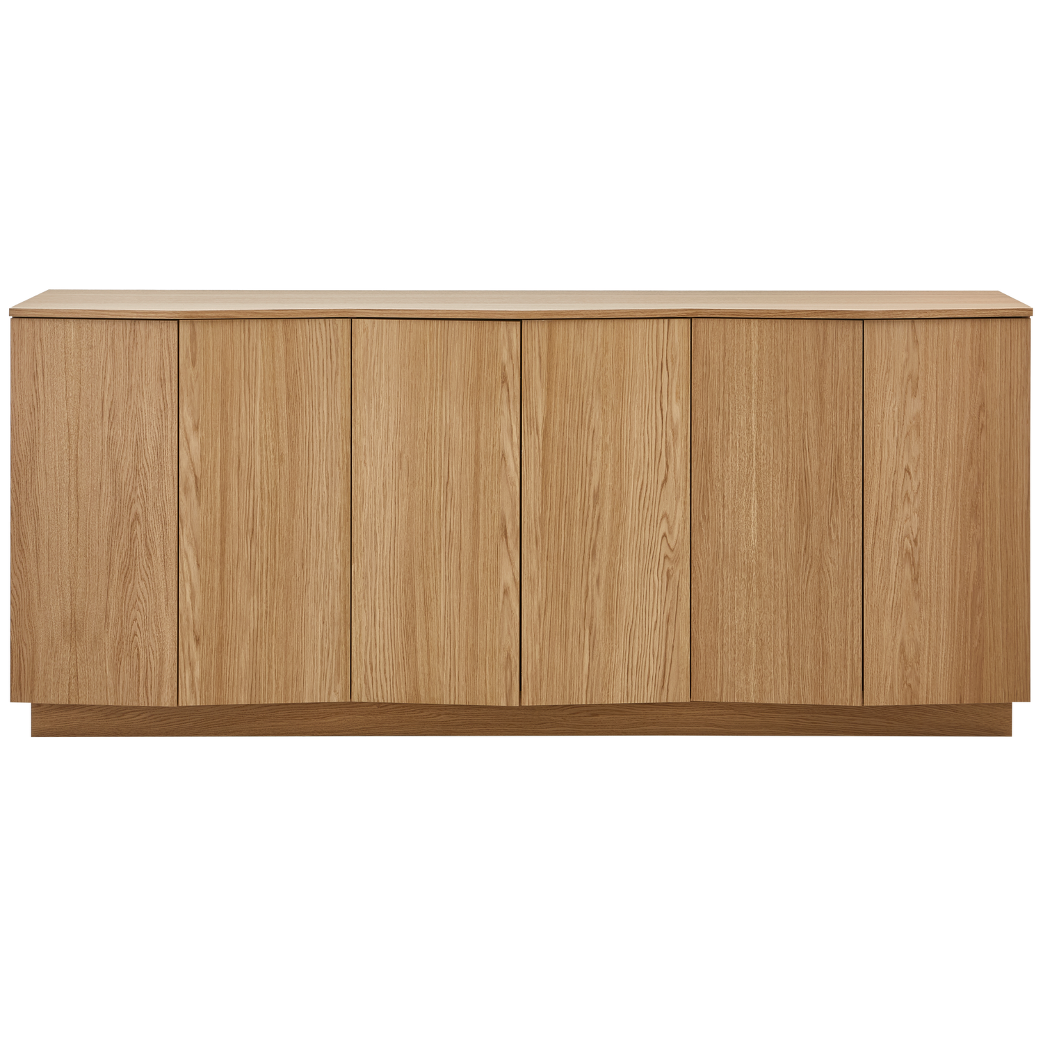 Credenza zuma 200cm rovere trasparente