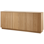 Credenza zuma 200cm rovere trasparente