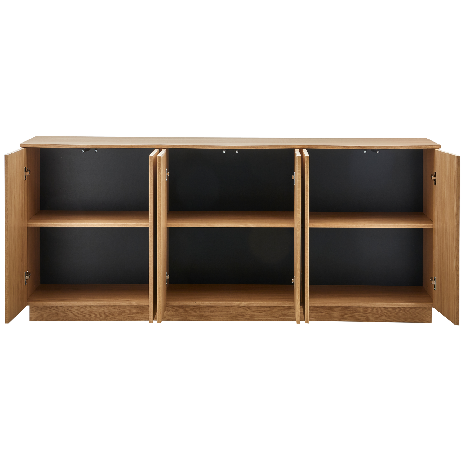 Credenza zuma 200cm rovere trasparente