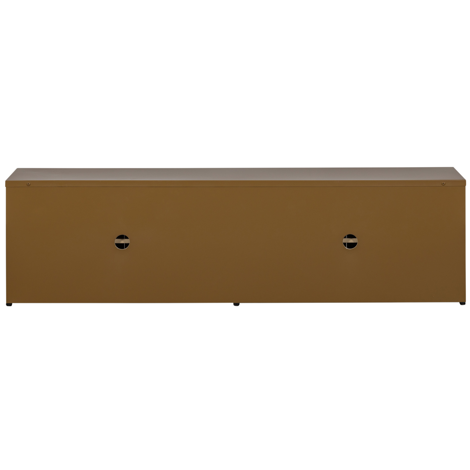Porta tv level metallo giallo miele 44x160cm