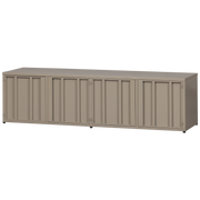 Porta tv level metallo sabbia 44x160cm