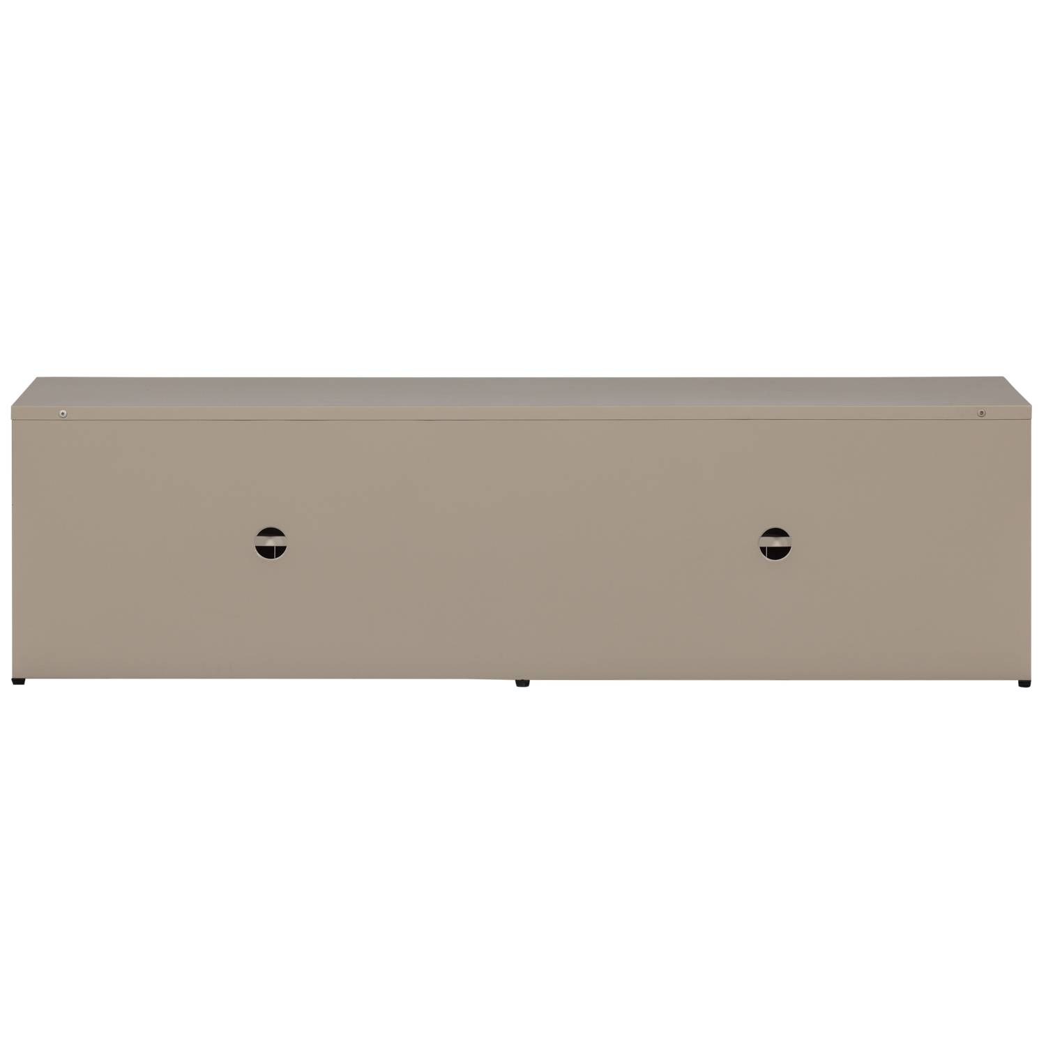 Porta tv level metallo sabbia 44x160cm