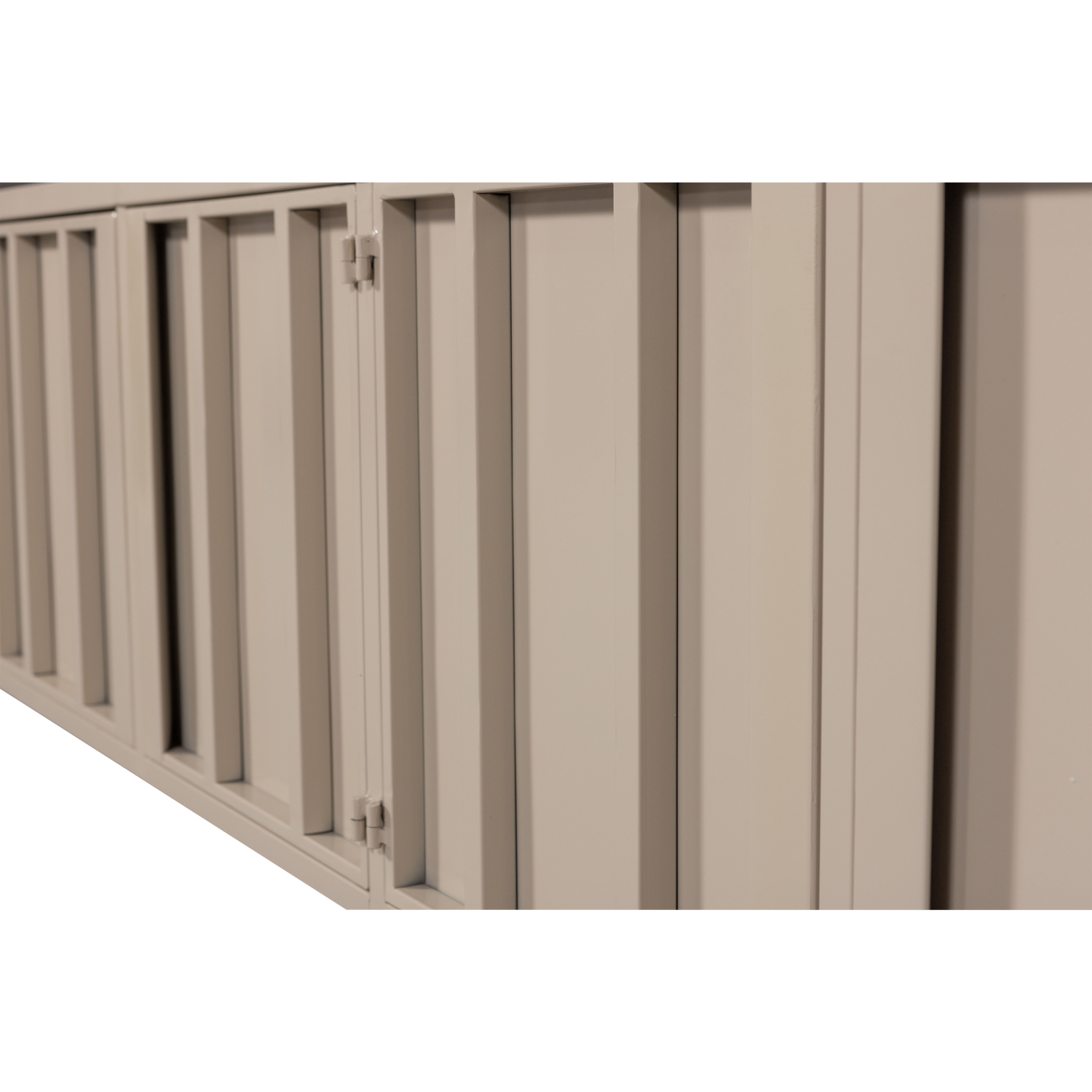 Porta tv level metallo sabbia 44x160cm