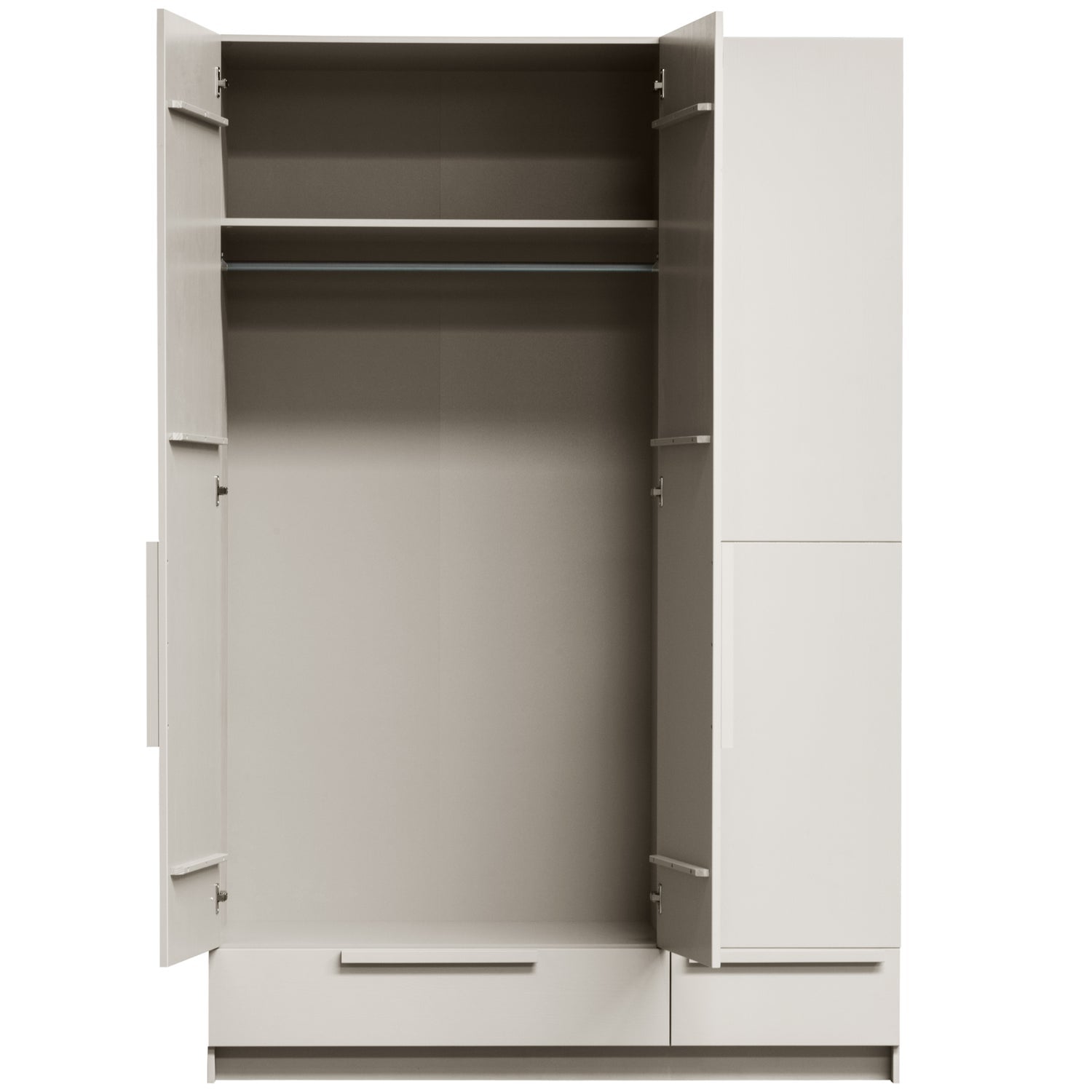 Armadio pure 3 pri ante doppie pine dust