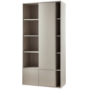 Armadio portaoggetti settle down 108cm polvere di pino