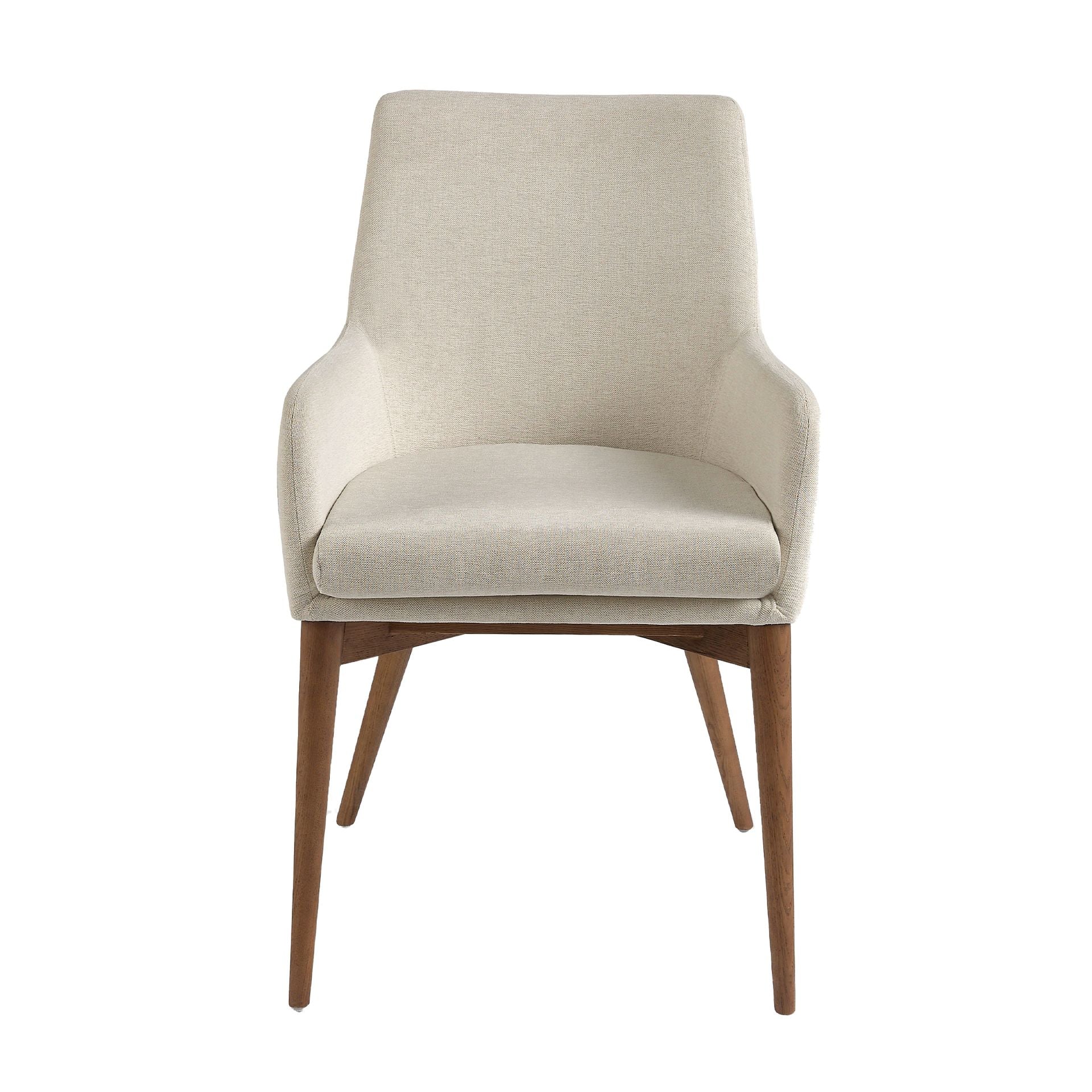 Sedia in tessuto beige