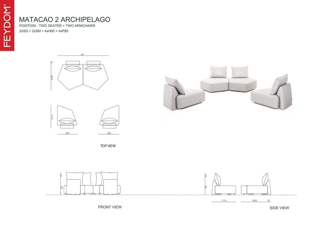 5. M2 ARCHIPELAGO - Two Seater + 2 Armchairs_page-0001