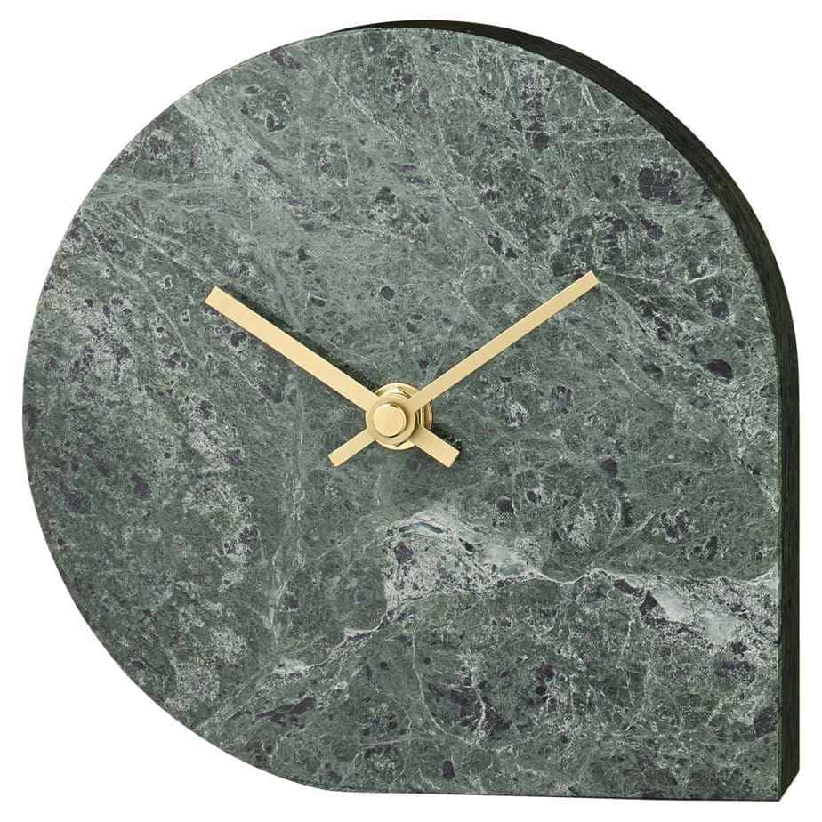 500780564081_STILLA marble clock_forest