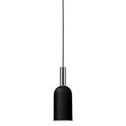Lampada cilindrica LUCEO - Nero/Trasparente - AYTM - Ø12xA35 CM
