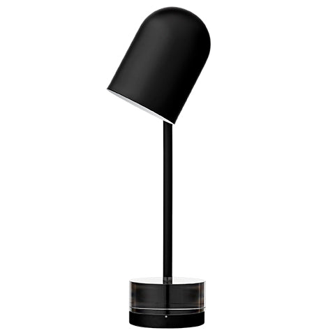 LUCEO lampada da tavolo - Nero/Trasparente - AYTM - Ø12xA50 CM