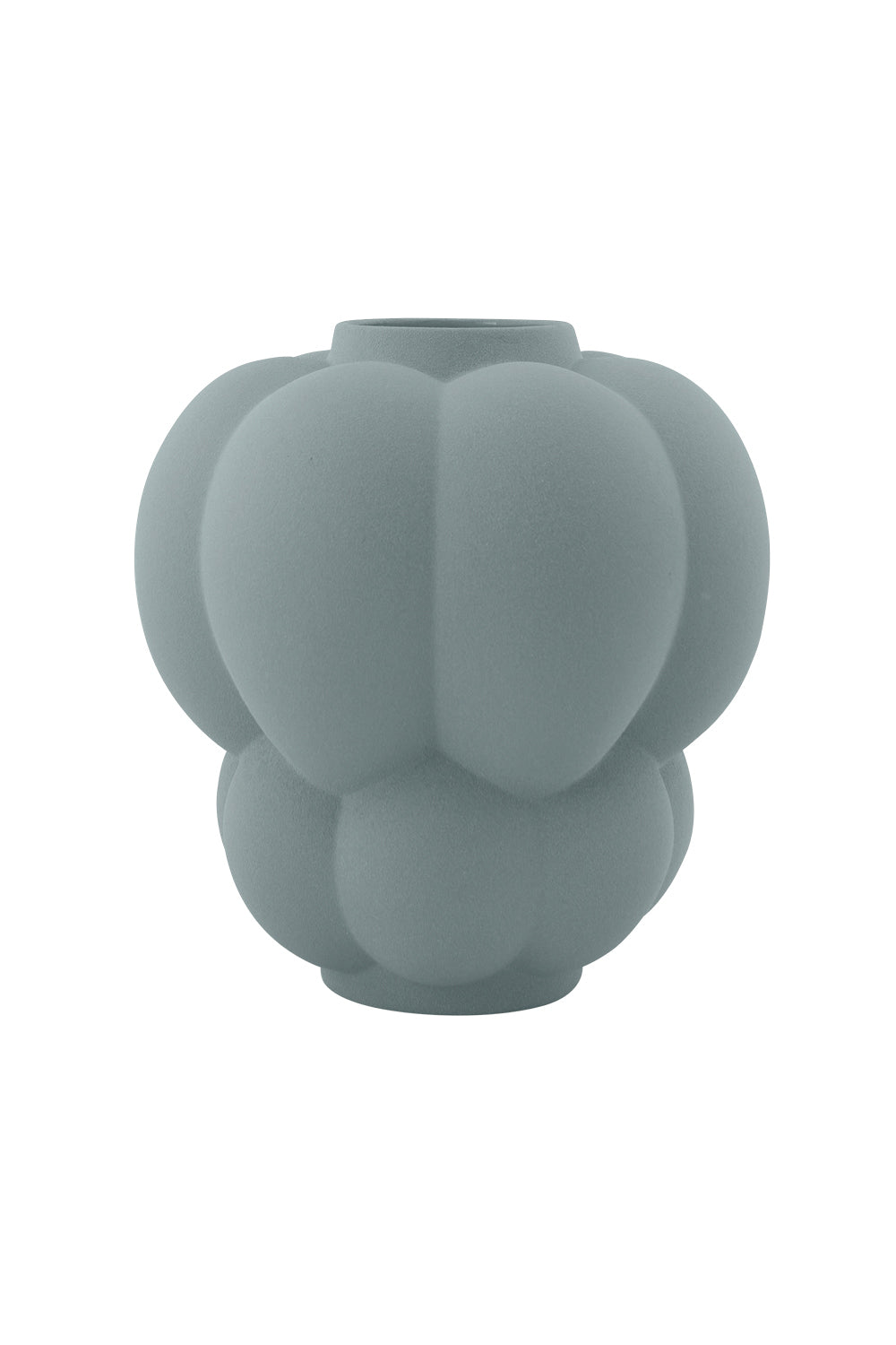 Vaso da ceramica UVA - Menta pallida - AYTM - Ø26xA28 CM